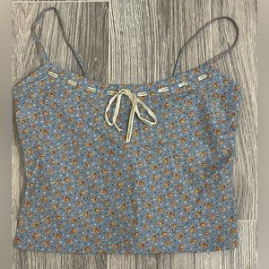 Vtg Floral Print Ralf Lauren tank! 2/for$15